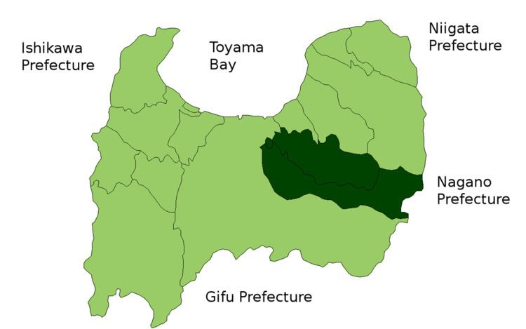 Nakaniikawa District, Toyama