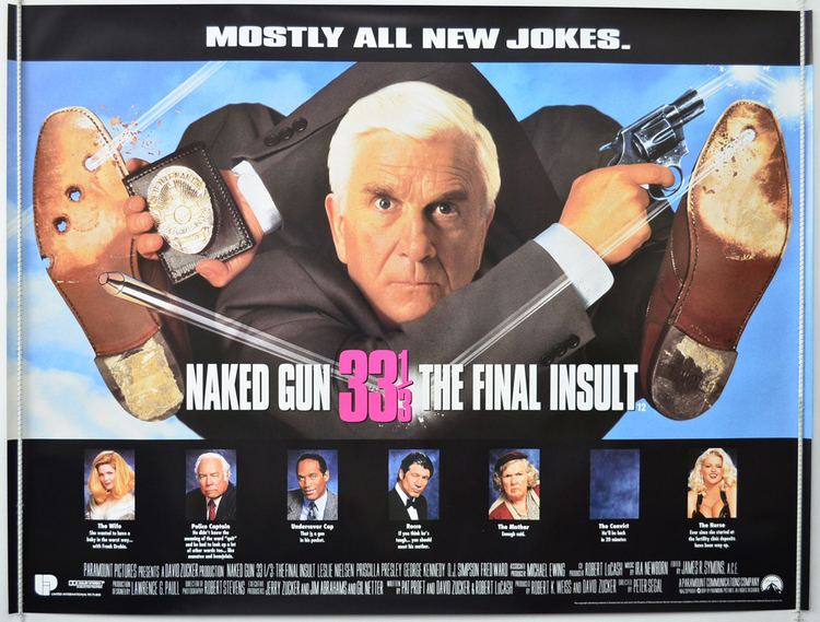 Naked Gun 33⅓: The Final Insult Hollywood Naked Gun 33 The Final Insult 1994 Comedy Parody
