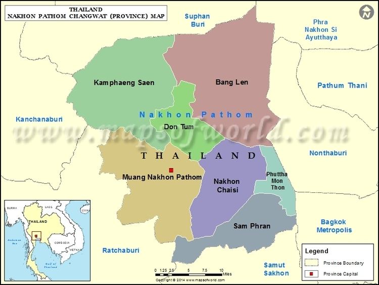 Nakhon Pathom Province in the past, History of Nakhon Pathom Province