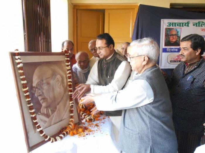 Nalin Vilochan Sharma Tribute paid to ExPatna University professor Nalin Vilochan Sharma