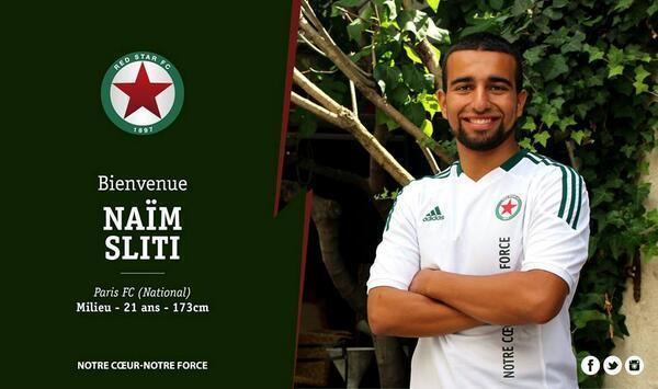 Naïm Sliti Red Star FC on Twitter quot18h Nam Sliti rejoint le Red Star