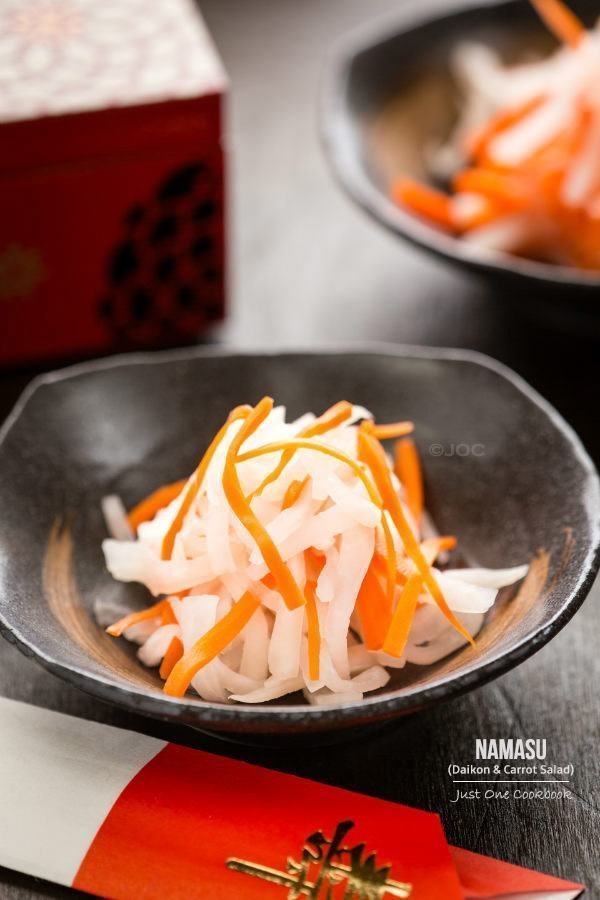 Namasu Namasu Daikon and Carrot Salad Just One Cookbook