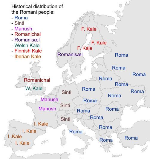Names of the Romani people