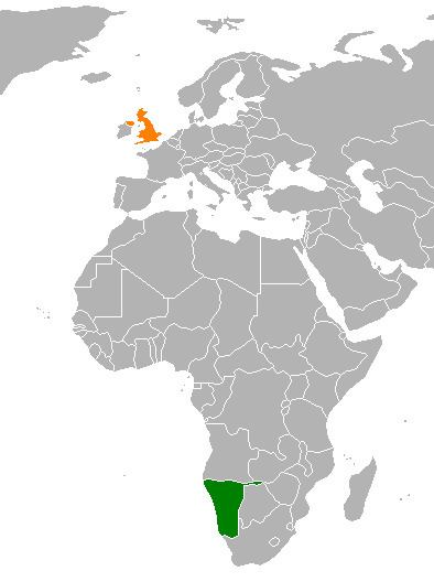 Namibia–United Kingdom relations