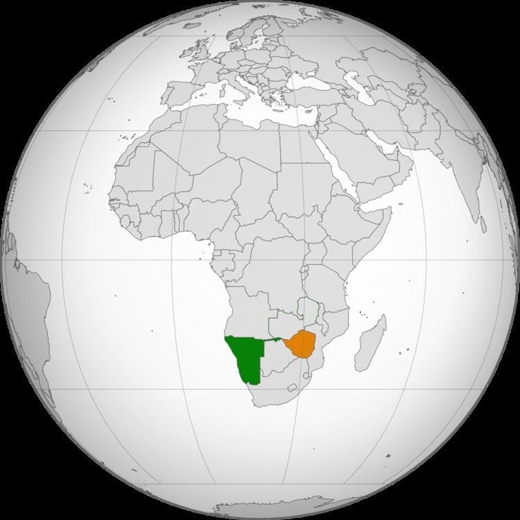 Namibia–Zimbabwe relations