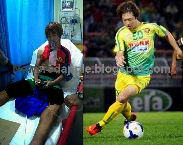 Namkung Woong News Story Kedah players Namkung Woong rib fractures 2