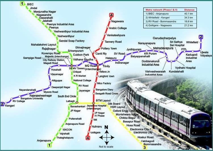 Namma Metro Namma Metro Bengaluru completes 5 yrs of operation has 234 phases