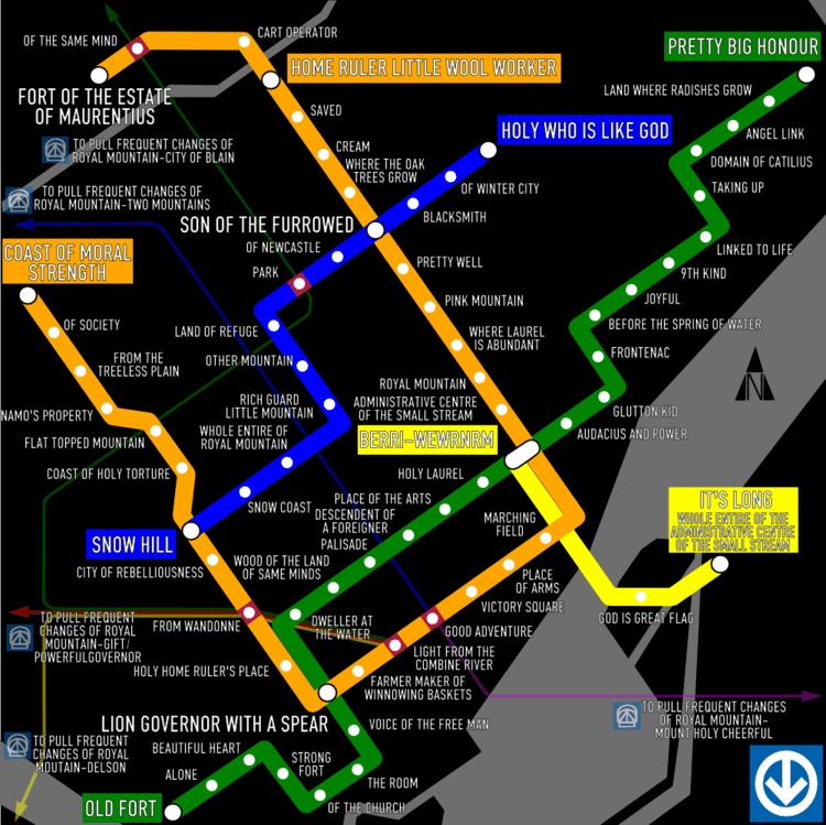 Namur (Montreal Metro) Atlas of True Names Canada SkyscraperPage Forum