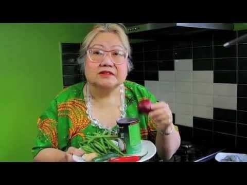 Nancy Lam Nancy Lam cooks Prawns and French Beans YouTube