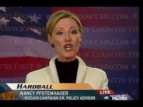 Nancy Pfotenhauer Hardball39s Chris Matthews smacks down McCain campaign39s
