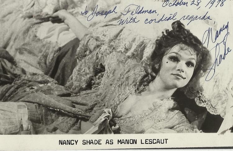 Nancy Shade NANCY SHADE US Soprano Original Vintage HANDSIGNED Postcard 1978 eBay
