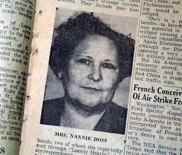 Nannie Doss Nannie Doss Got Away With Killing 11 Family Members