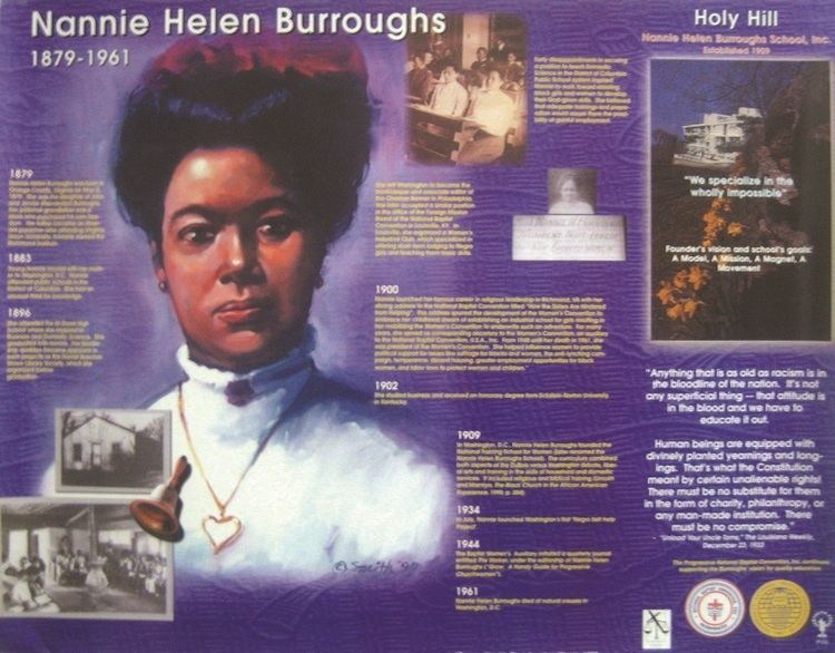 Nannie Helen Burroughs Jubilee Creations African American Heroes and Heroines Nannie Helen