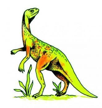Nanosaurus Dinosaur Stamps