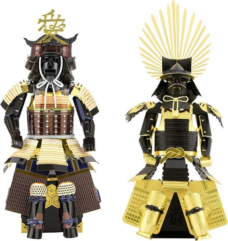Buy Metal Earth Fascinations 3D Metal Model Kits Armor Set of 2 - Samurai Naoe  Kanetsugu - Japanese Toyotomi Online at Lowest Price in Russia. B08WHT86SX