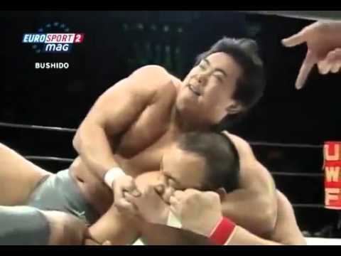Naoki Sano Kazuo YamazakiMark Silver vs Naoki SanoYuko Miyato UWFI 12 5 93 w