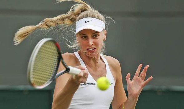 Naomi Broady Naomi Broady falls back in love with the game as Brit