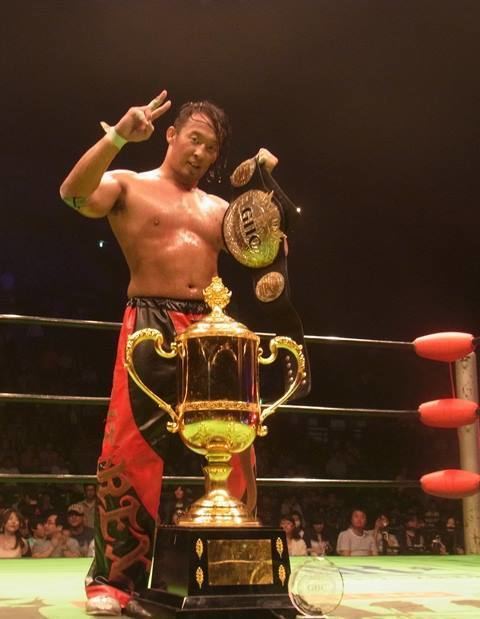 Naomichi Marufuji NOAH 7514 Results NEW GHC Champion Wrestling Heads