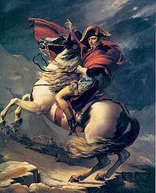 Napoleon Crossing the Alps httpsuploadwikimediaorgwikipediacommonsthu