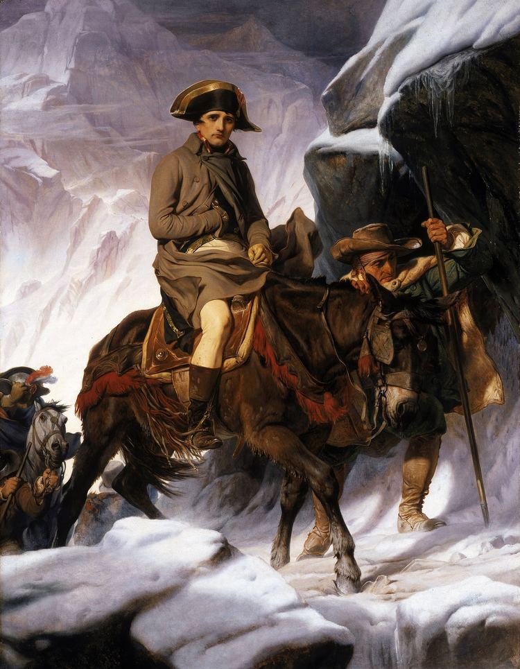 Napoleon Crossing the Alps Napoleon Crossing the Alps Wikipedia