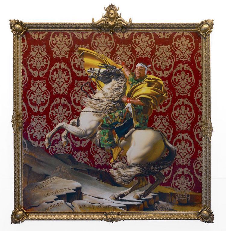 Napoleon Leading the Army Over the Alps (Kehinde Wiley) Kehinde Wiley Napoleon Leading the Army over the Alps article