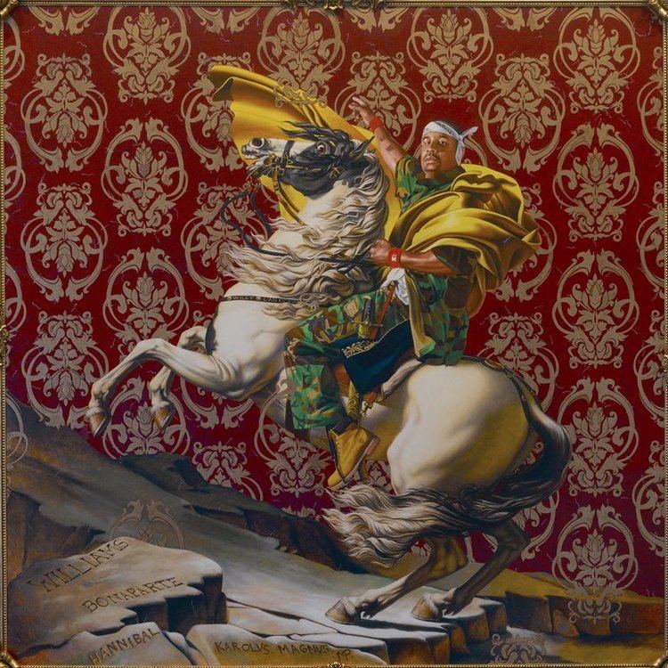 Napoleon Leading the Army Over the Alps (Kehinde Wiley) 1000 images about Kehinde Wiley on Pinterest Old master Marble