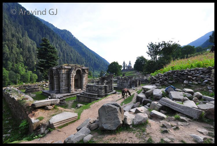 Naranag Treks and travels Temples of Kashmir Naranag Temple
