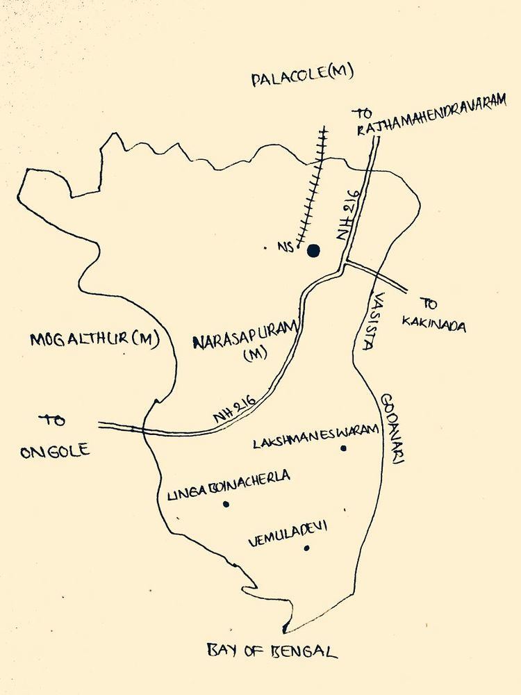 Narasapuram mandal, West Godavari district