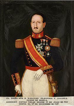 Narciso Clavería y Zaldúa, 1st Count of Manila httpsuploadwikimediaorgwikipediacommonsthu
