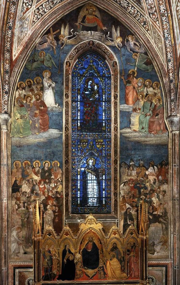 Nardo di Cione Frescoes in the Strozzi Chapel Santa Maria Novella 135457