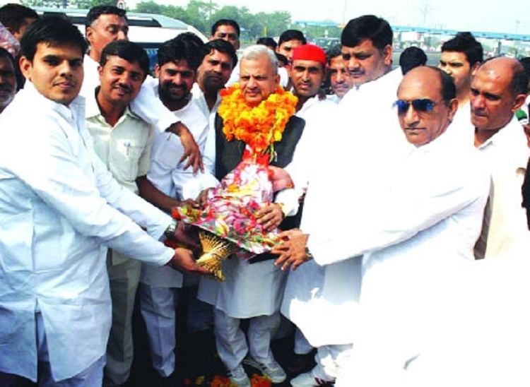 Naresh Uttam Patel Akhilesh Yadav make Naresh Uttam Patel state President
