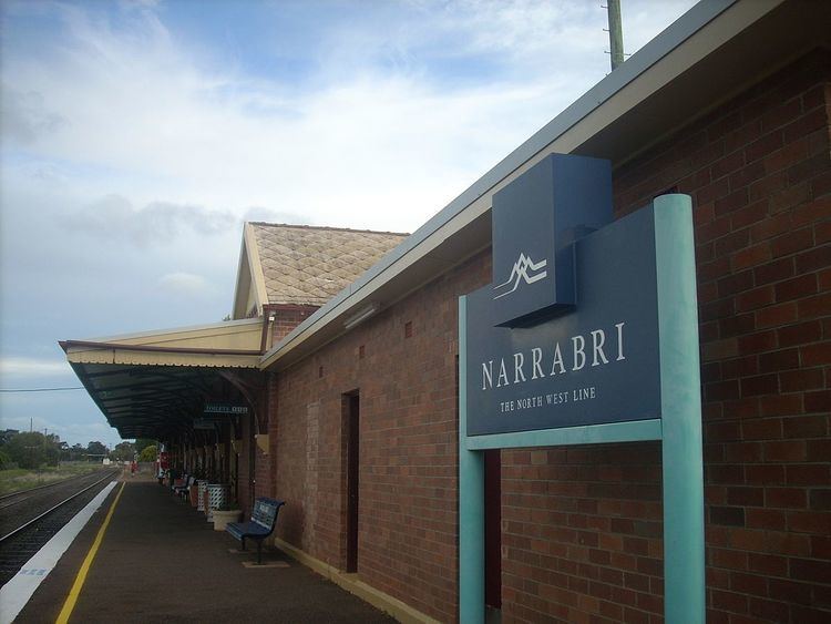 Narrabri railway station
