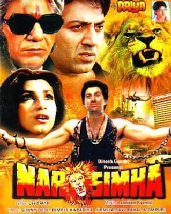 Narsimha 1991 Hindi 480p HDRip 500mb