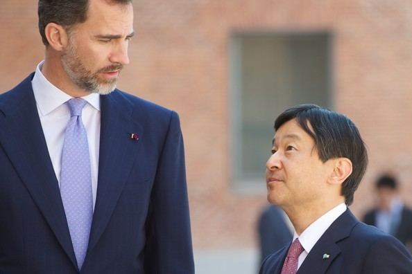 Naruhito, Crown Prince of Japan King Felipe VI of Spain Photos Prince Felipe and Crown
