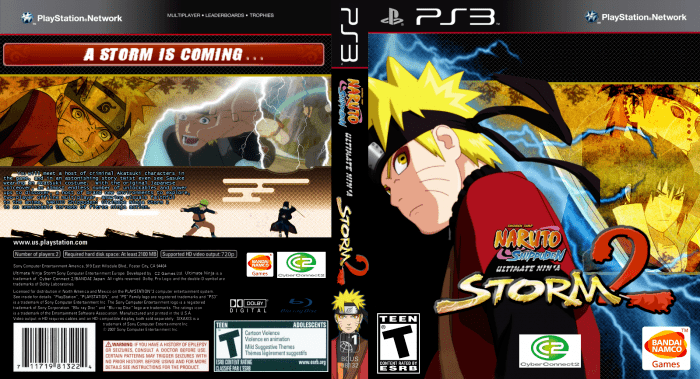 Naruto Shippuden: Ultimate Ninja Storm 2 vgboxartcomboxesPS346440narutoshippudenulti