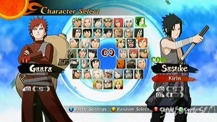 naruto game characters