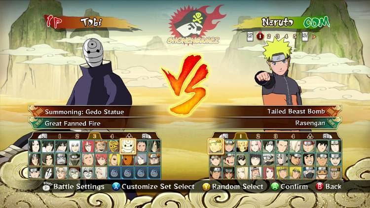 Naruto Shippuden: Ultimate Ninja Storm Revolution Naruto Shippuden Ultimate Ninja Storm Revolution Full Character