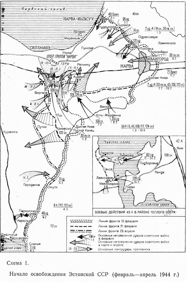 Narva Offensive (1–4 March 1944)