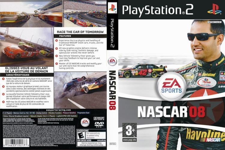 nascar 08 ps2