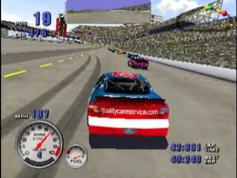 NASCAR 2001 NASCAR 2001 PS2 Gameplay YouTube