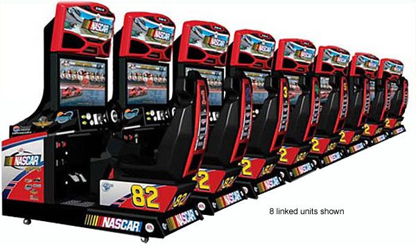 NASCAR Arcade Nascar Team Racing Simulator Game Rental Video Amusement San