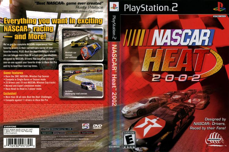 NASCAR Heat 2002 Nascar Heat 2002 Cover Download Sony Playstation 2 Covers The