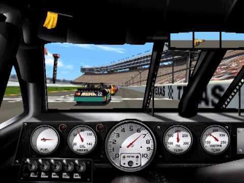 NASCAR Racing 1999 Edition 1999 Edition NASCAR Racing PC game play Texas YouTube