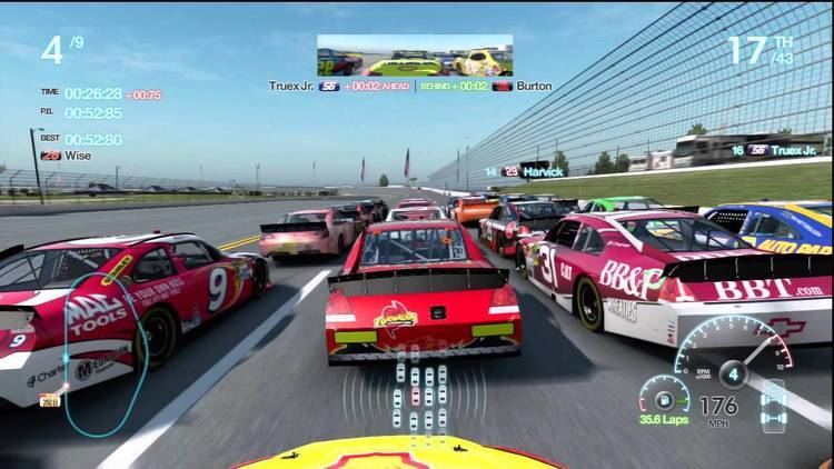 NASCAR The Game: Inside Line Talladega Chase Race 4 Gameplay Career Mode Nascar The Game Inside