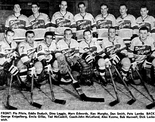 Nashville Dixie Flyers Eastern Hockey League Team Photos
