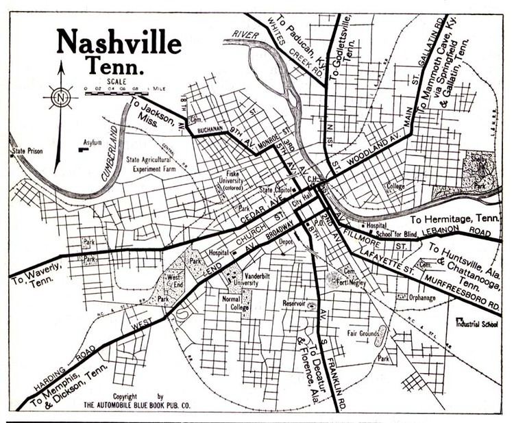 Nashville, Tennessee in the past, History of Nashville, Tennessee