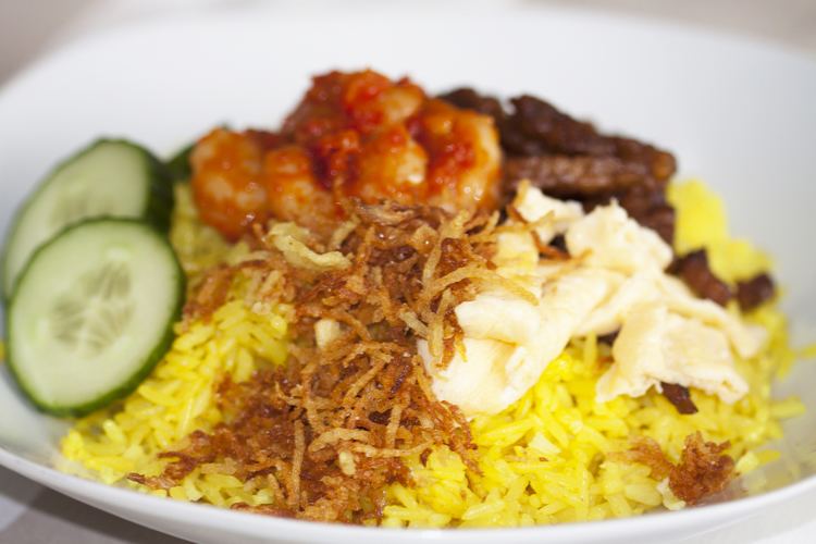 Nasi kuning Nasi Kuning Yellow Rice Vero at Home