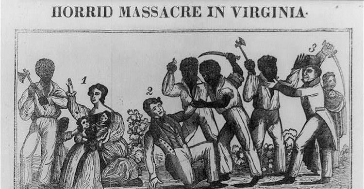 Nat Turner's slave rebellion Black rebellion five slave revolts Thomas Wentworth Higginson
