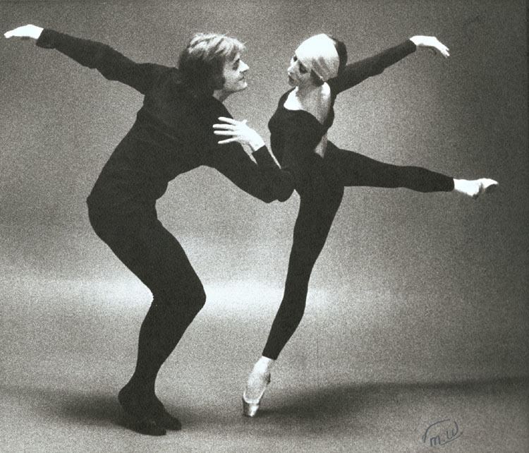 Natalia Makarova Dancing with Natalia Makarova Ballet Rehearsal Photo by Max