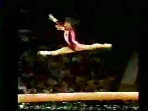Natalia Shaposhnikova 1980 Olympics Natalia Shaposhnikova compulsory beam YouTube